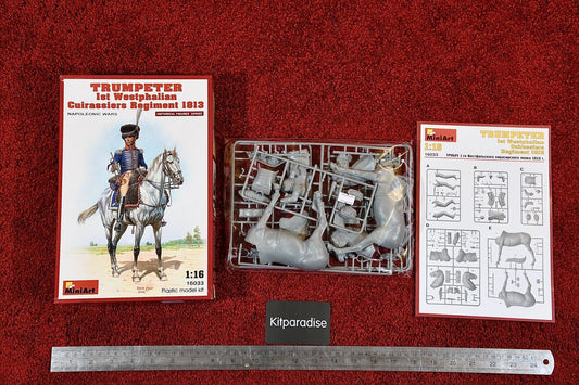 Miniart 1/16 Trumpeter 1st Westphalian Cuirassoers Regiment 1813 - Kit #16033