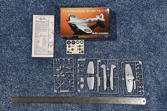 Heller 1:72 Supermarine Spitfire Mk. XVIE kit #282