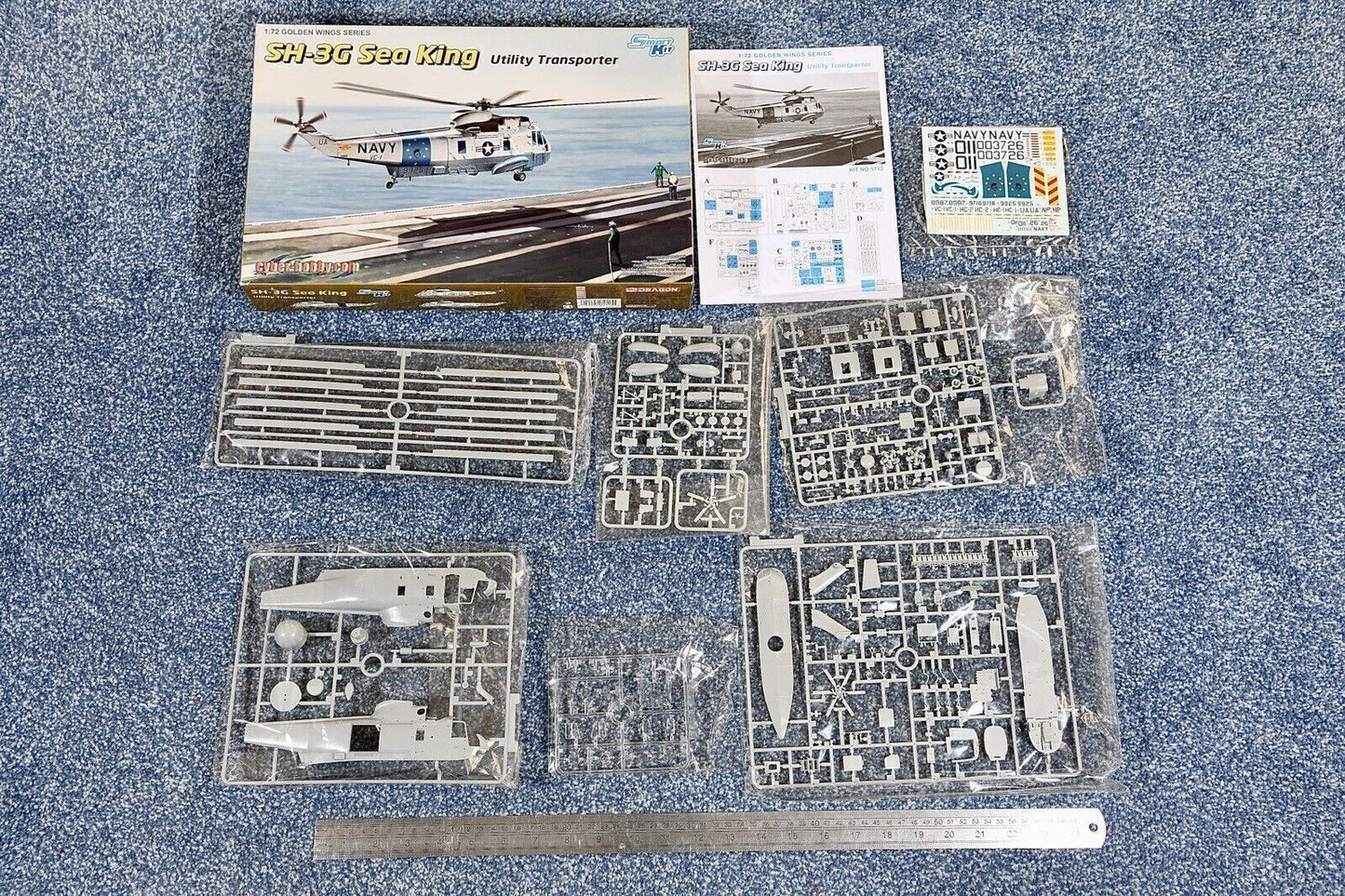 Dragon 1/72 SH-3G Sea King Utility Transporter - kit #5113