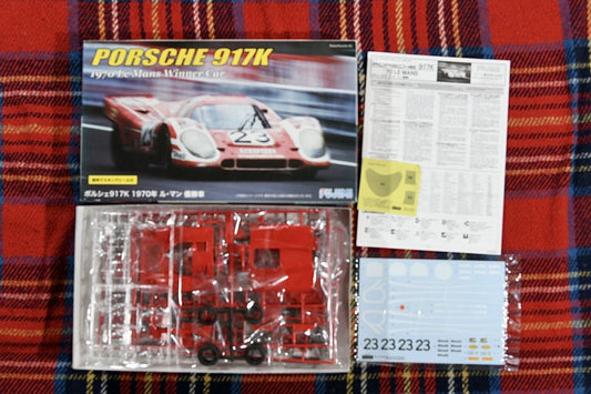 1:24 Scale Fujimi Porsche 917K '70 Le Mans WinnerModel Kit #RS 49