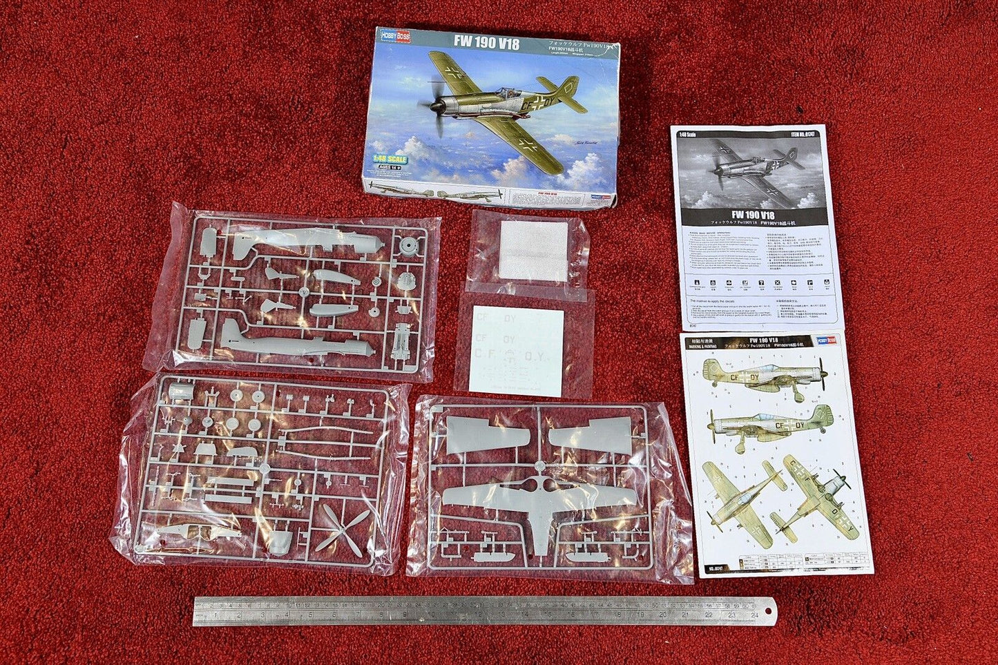 Hobbyboss 1/48 FW190 V18 - kit #81747