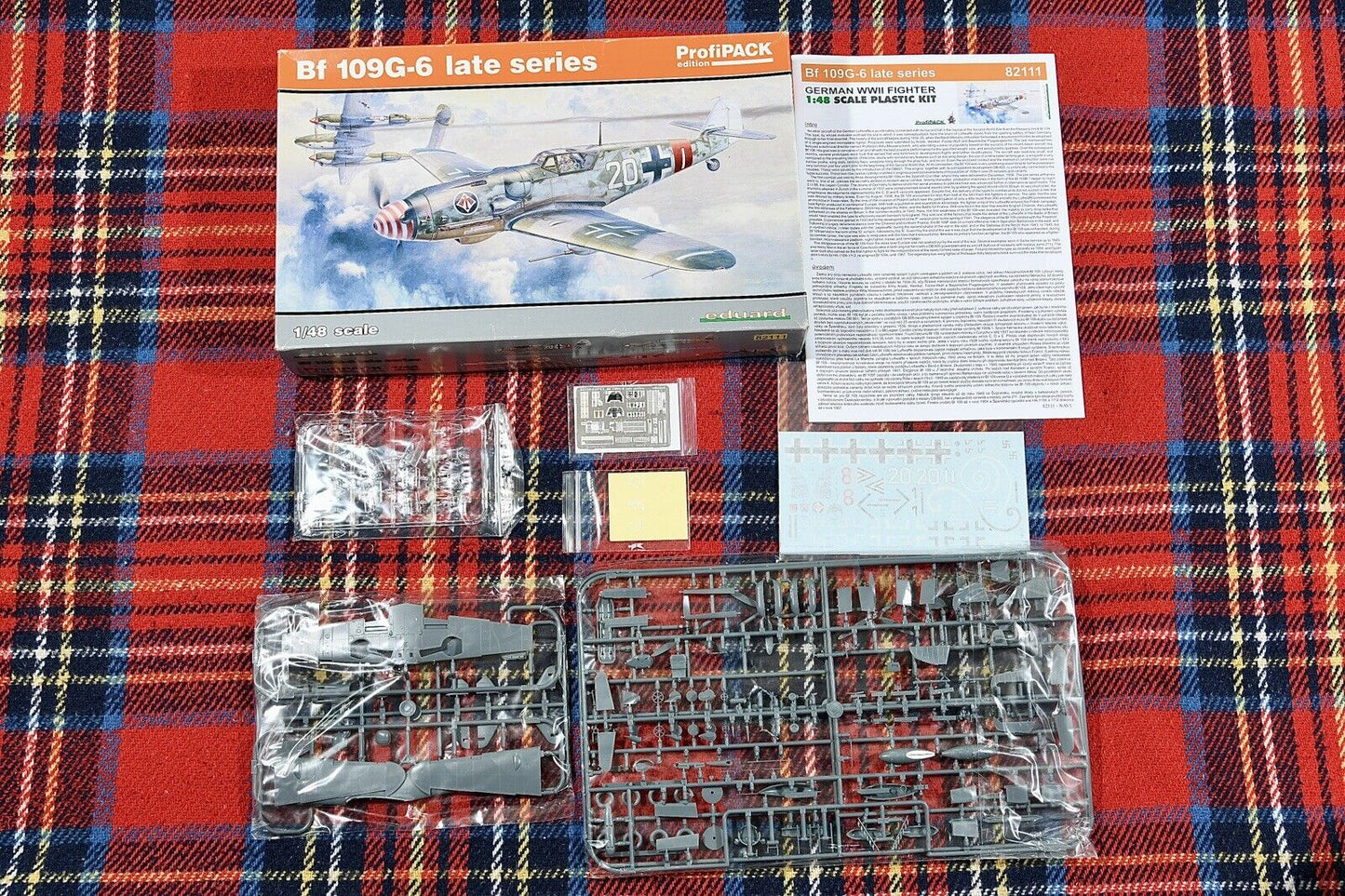 Eduard 1/48 Bf109 G-6 Late Production- kit #82111