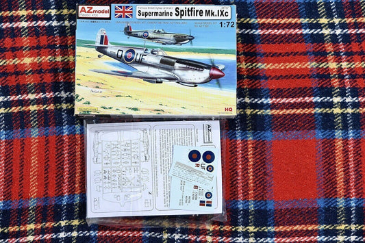 AZ Model Scale 1/72 Supermarine Spitfire Mk.IXc MTO Model Kit 7390