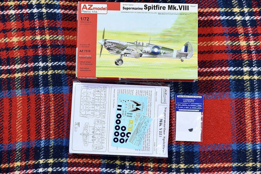 AZ Models 1/72 Spitfire Mk.VIII RAAF kit #7518 + extra