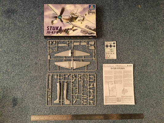 Italeri 1:72 Stuka JU-87 D-5 Kit #070