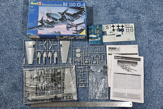 Revell 1:48 Messerschmitt Bf 110 G-4 kit #04508