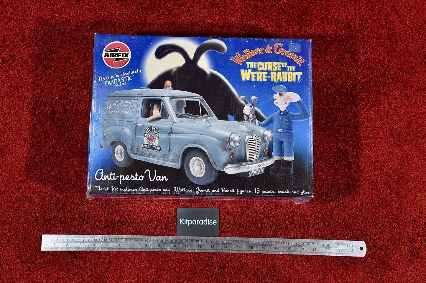 Airfix 1/12 Wallace & Gromit Anti-Pesto Van kit#51102 - Sealed