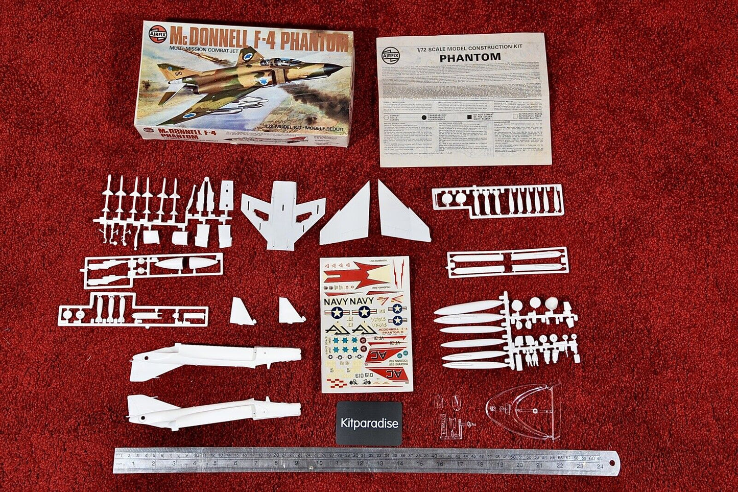 Airfix 1/72 McDonnell F-4 Phantom kit #04013-8