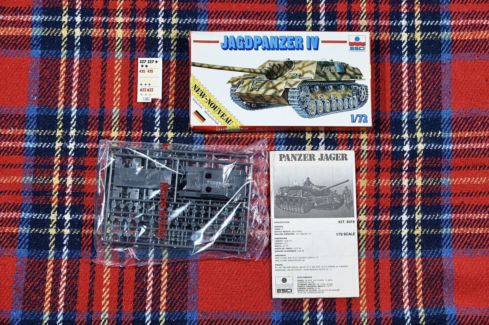 Esci 1/72 Jagdpanzer IV kit #8319