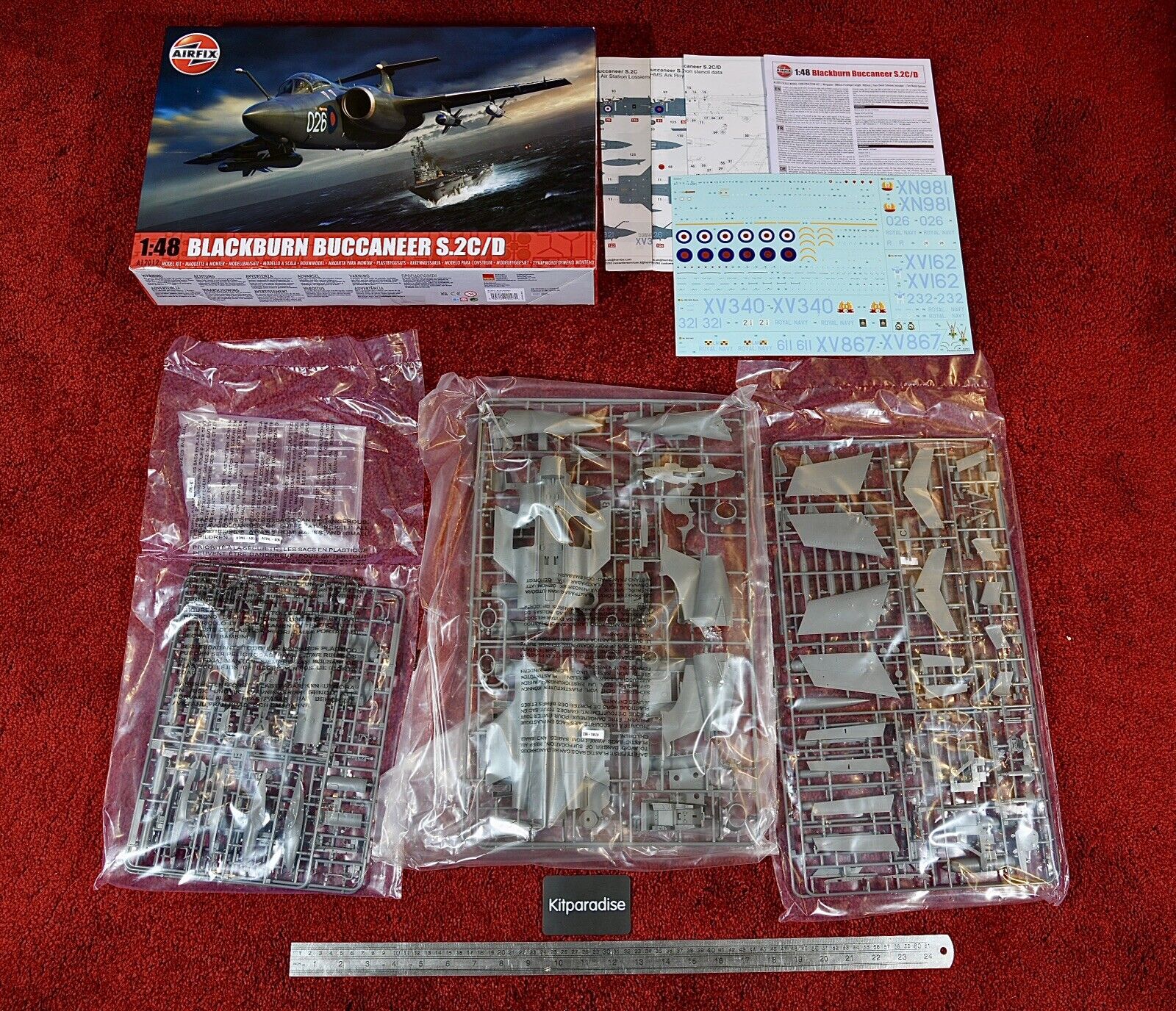 Airfix 1/48 Blackburn Buccaneer S.2C/D - kit #A12012