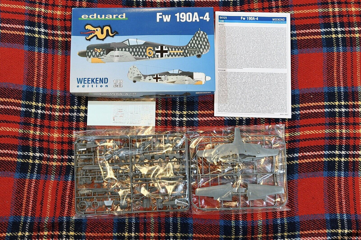 Eduard 1/48 Fw 190A-4 Weekend edition kit#84121