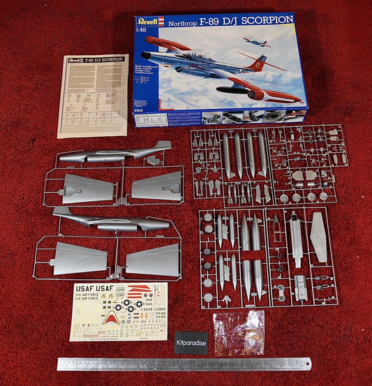 Revell 1/48 Northrop D/J Scorpion- kit #4568