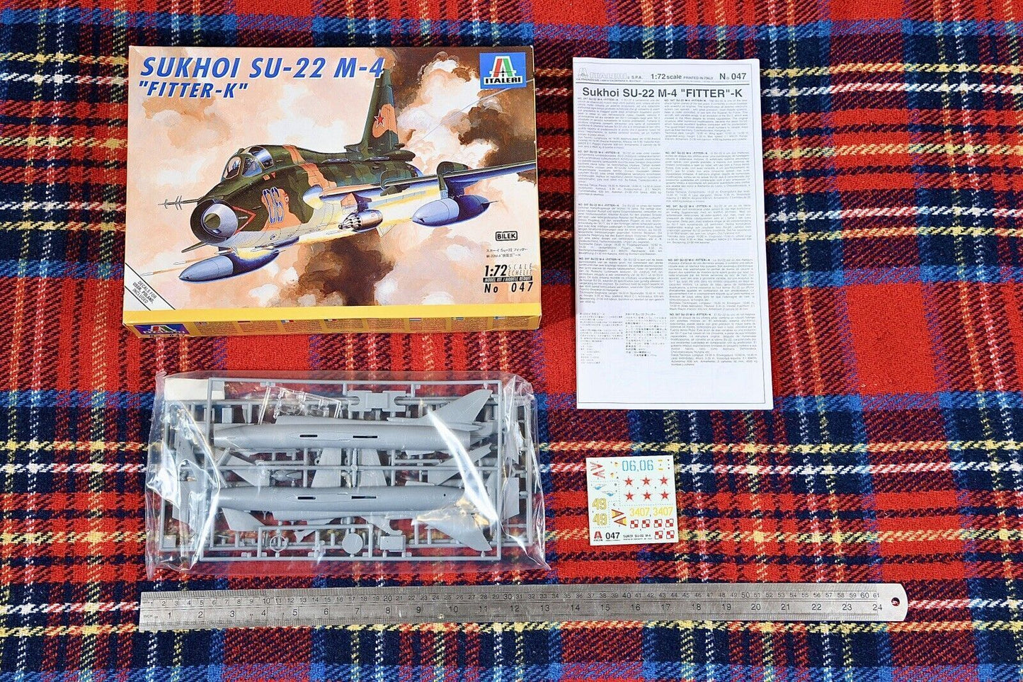 Italeri 1/72 Sukhoi Su-22 M-4 Fitter- K - kit #047