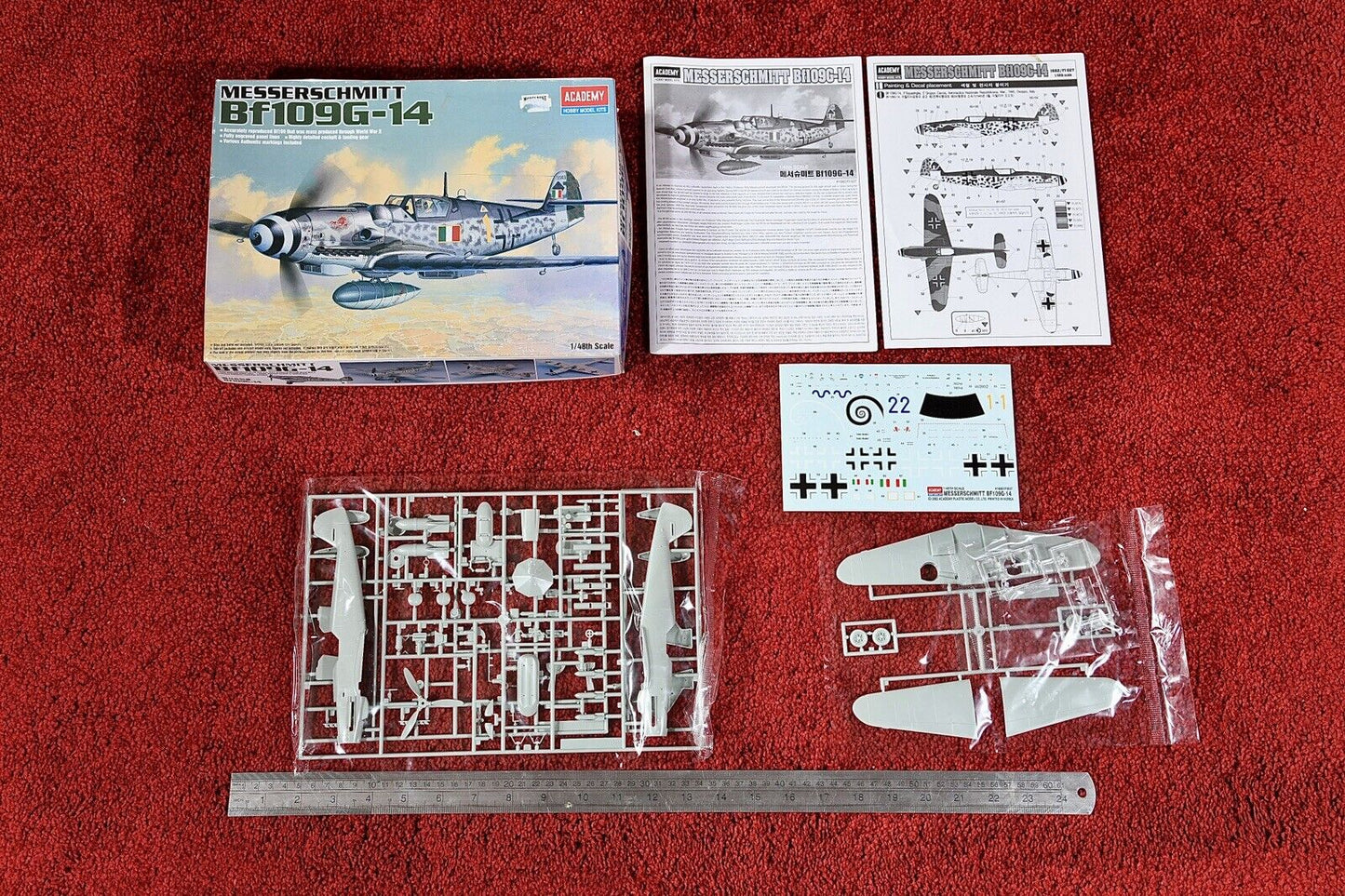 Academy 1/48 Bf109G-14 - kit #1682