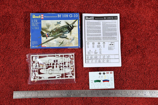 Revell 1/72 Bf 109 G-10 - kit #04160