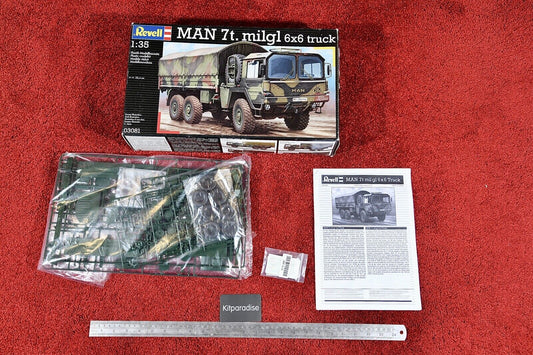 Revell 1/35 MAN 7t.milgl 6x6 truck - kit #03081